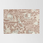 Jungle adventure Pantone color of the year 2025 Rug Gallery Image 2