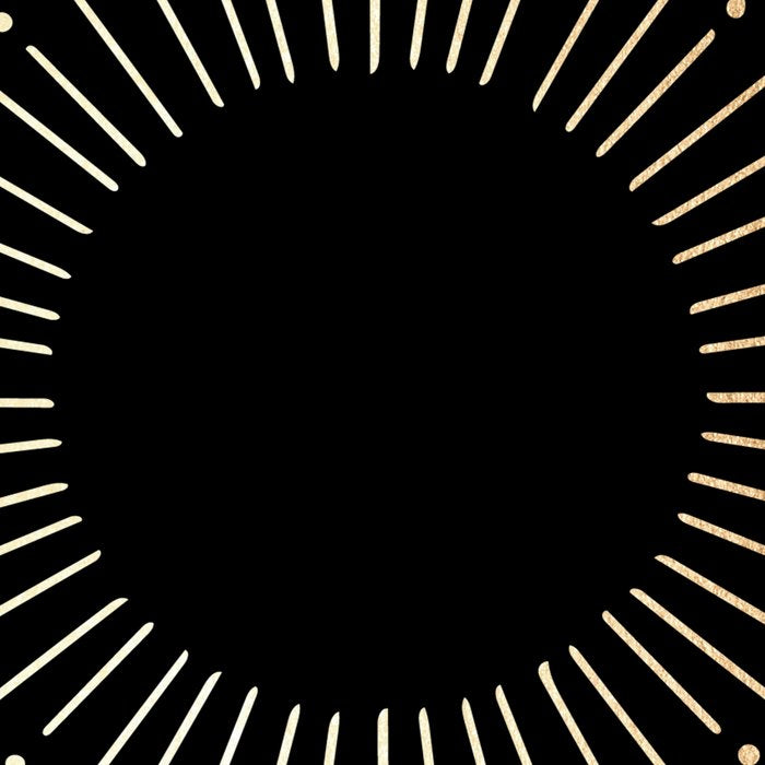 Sunburst Gold Copper Bronze on Black Coffee Mug Gallery Image 2