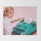 Eye love you Throw Blanket Gallery Image 2
