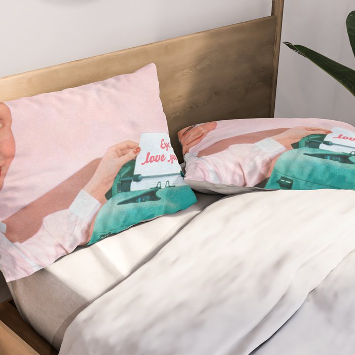 Eye love you Pillow Sham Gallery Image 2