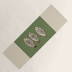 Abstract Fish Study II Yoga Mat Gallery Image 1