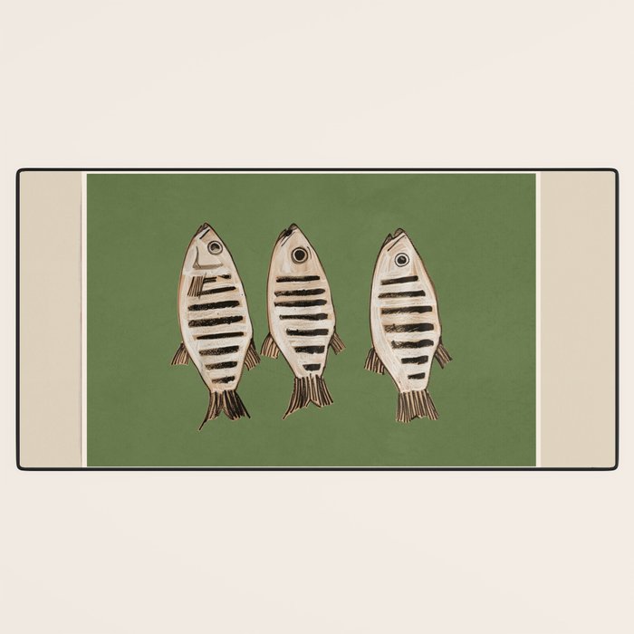 Abstract Fish Study II Desk Mat Gallery Image 3