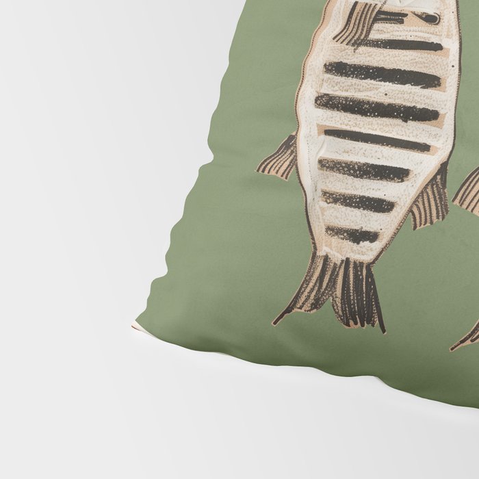 Abstract Fish Study II Pillow Sham Gallery Image 4