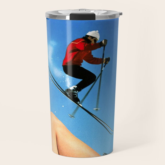 Skiing Time! Travel Mug Gallery Image 1