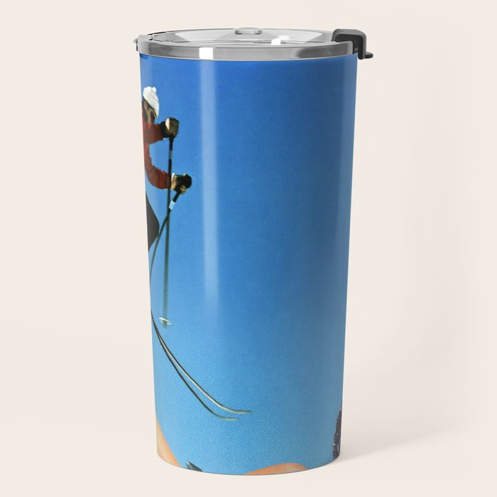 Skiing Time! Travel Mug Gallery Image 2