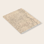 Vintage Map of The Adirondack Mountains (1874) Notebook Gallery Image 2