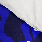 Blue home jungle: Organic shapes and flowers Comforter Gallery Image 4