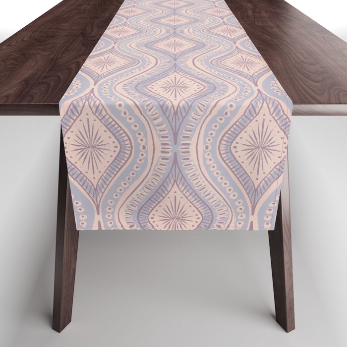 Hand-drawn Symmetrical Pattern #1 Table Runner Gallery Image 1