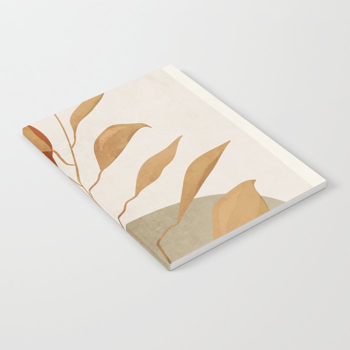 Tropical Leaf- Abstract Art 15 Notebook Gallery Image 1