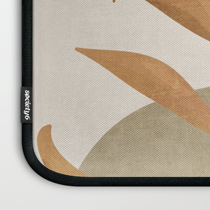 Tropical Leaf- Abstract Art 15 Laptop Sleeve Gallery Image 3
