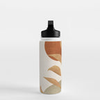 Tropical Leaf- Abstract Art 15 Water Bottle Gallery Image 3