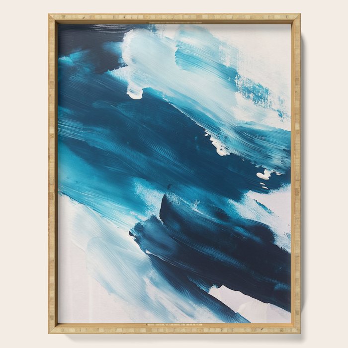 Abstract Oil Painting No. 52 Serving Tray Gallery Image 1