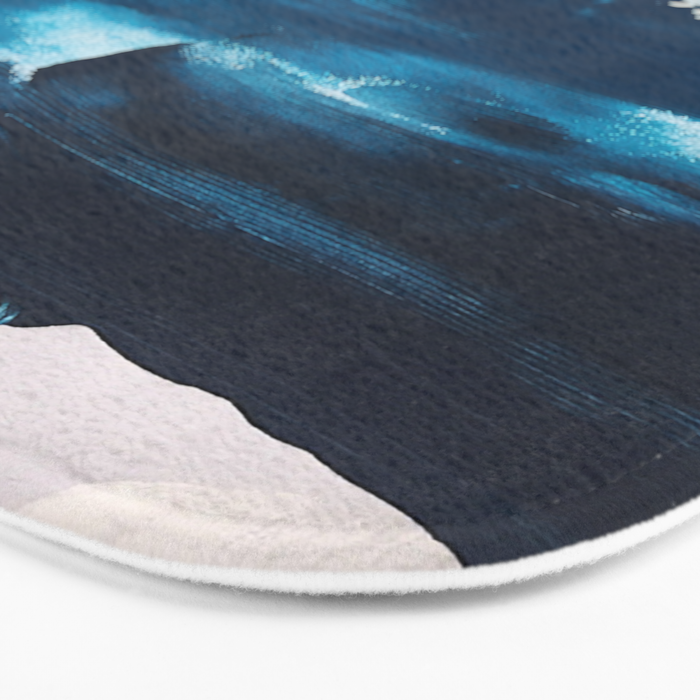Abstract Oil Painting No. 52 Bath Mat Gallery Image 3
