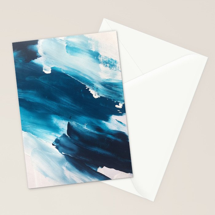 Abstract Oil Painting No. 52 Stationery Card Gallery Image 2