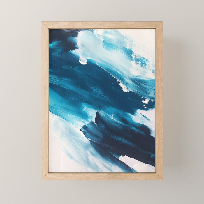 Abstract Oil Painting No. 52 Mini Art Print Gallery Image 1