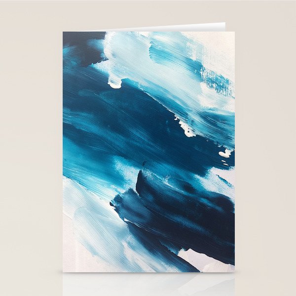 Abstract Oil Painting No. 52 Stationery Card Gallery Image 2