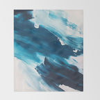 Abstract Oil Painting No. 52 Throw Blanket Gallery Image 2
