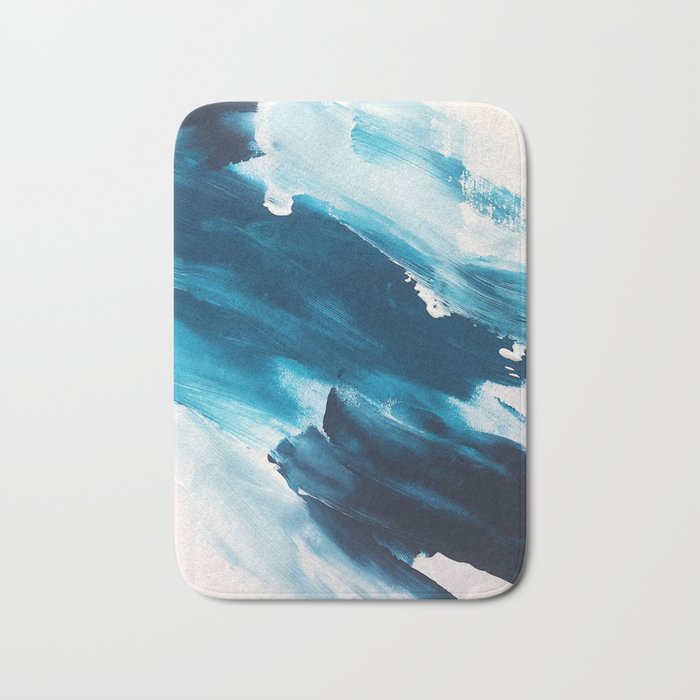 Abstract Oil Painting No. 52 Bath Mat Gallery Image 1