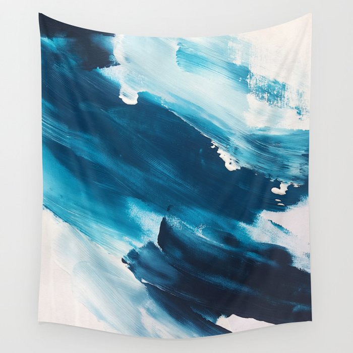 Abstract Oil Painting No. 52 Wall Tapestry Gallery Image 1