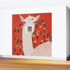 Llama Wall Mural Gallery Image 2