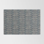 Feather Ikat - midnight desert Rug Gallery Image 2