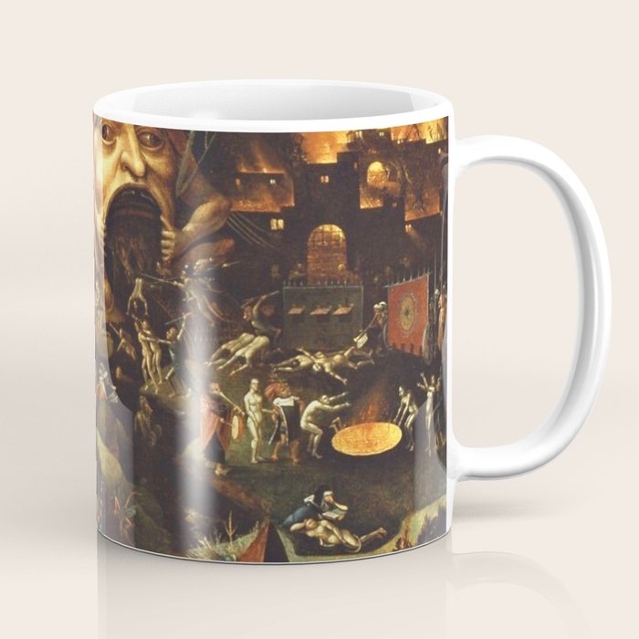 Insight Into Hell By Hieronymus Bosch Coffee Mug Gallery Image 1