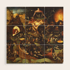 Insight Into Hell By Hieronymus Bosch Wood Wall Art Gallery Image 1
