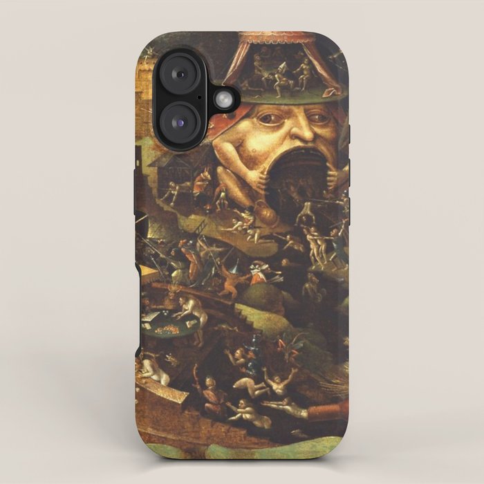 Insight Into Hell By Hieronymus Bosch iPhone Case Gallery Image 1