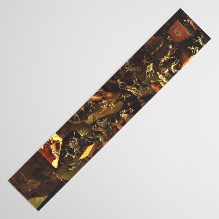 Insight Into Hell By Hieronymus Bosch Table Runner Gallery Image 3