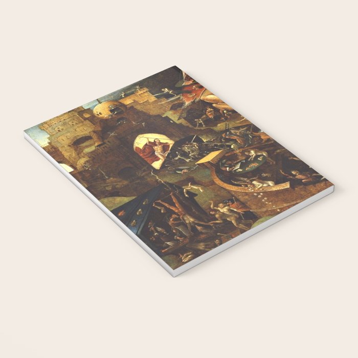 Insight Into Hell By Hieronymus Bosch Notebook Gallery Image 3