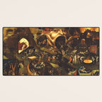 Insight Into Hell By Hieronymus Bosch Desk Mat Gallery Image 3