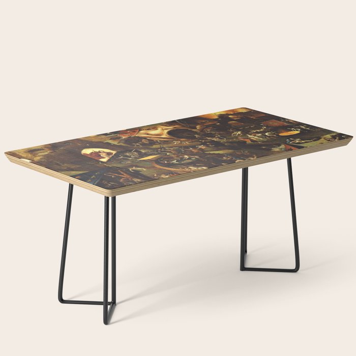 Insight Into Hell By Hieronymus Bosch Coffee Table Gallery Image 1