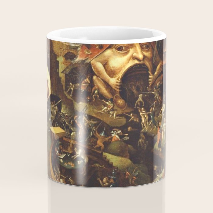 Insight Into Hell By Hieronymus Bosch Coffee Mug Gallery Image 4