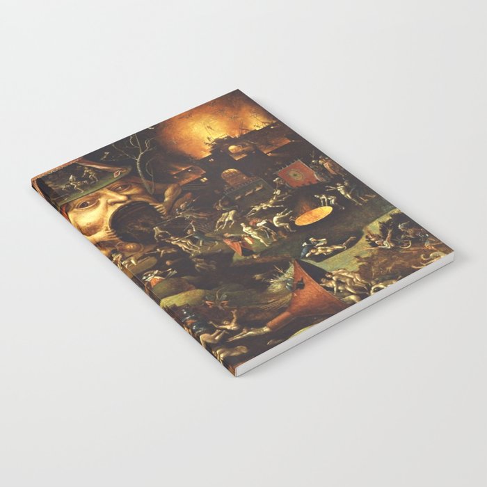 Insight Into Hell By Hieronymus Bosch Notebook Gallery Image 2