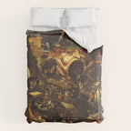 Insight Into Hell By Hieronymus Bosch Comforter Gallery Image 6