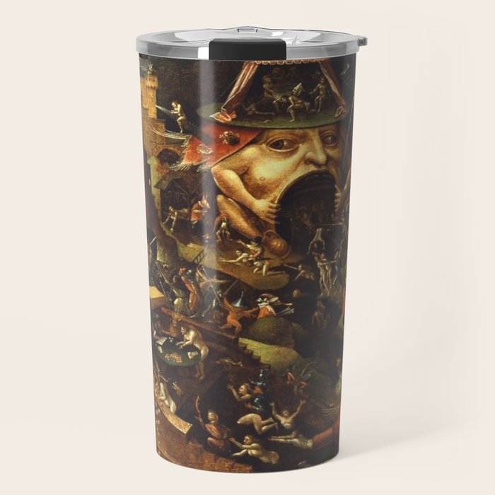 Insight Into Hell By Hieronymus Bosch Travel Mug Gallery Image 1