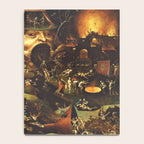 Insight Into Hell By Hieronymus Bosch Notebook Gallery Image 4