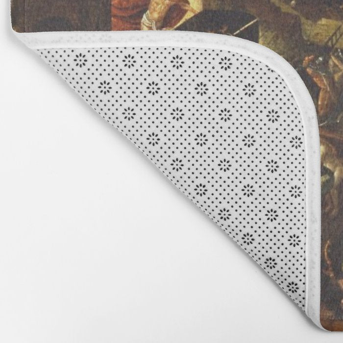 Insight Into Hell By Hieronymus Bosch Bath Mat Gallery Image 2