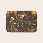 Insight Into Hell By Hieronymus Bosch Bath Mat Gallery Image 1