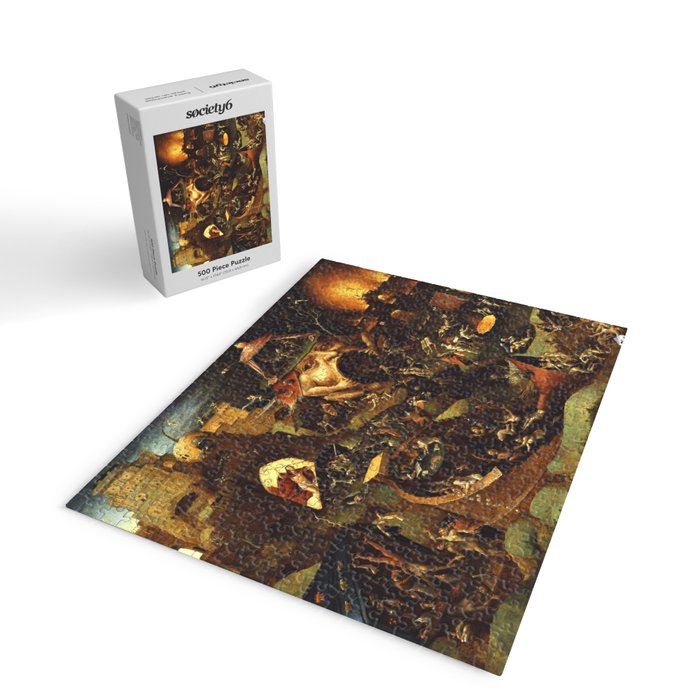 Insight Into Hell By Hieronymus Bosch Jigsaw Puzzle Gallery Image 2