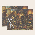 Insight Into Hell By Hieronymus Bosch Placemat Gallery Image 1