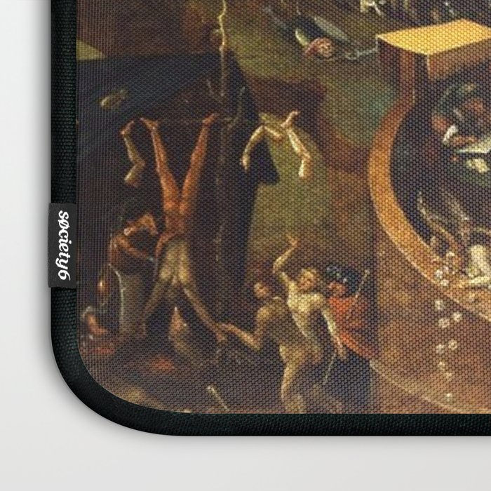 Insight Into Hell By Hieronymus Bosch Laptop Sleeve Gallery Image 3