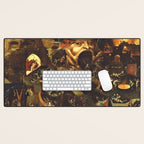 Insight Into Hell By Hieronymus Bosch Desk Mat Gallery Image 1