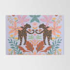 Lilac Whimsical Garden  Rug Gallery Image 2