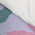Lilac Whimsical Garden  Comforter Gallery Image 4