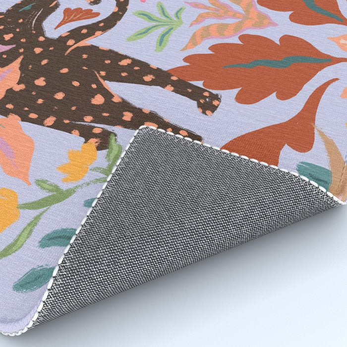 Lilac Whimsical Garden  Rug Gallery Image 4