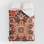 Heriz Serapi Azerbaijan Antique Persian Rug Print Comforter Gallery Image 6