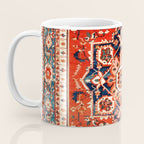 Heriz Serapi Azerbaijan Antique Persian Rug Print Coffee Mug Gallery Image 3