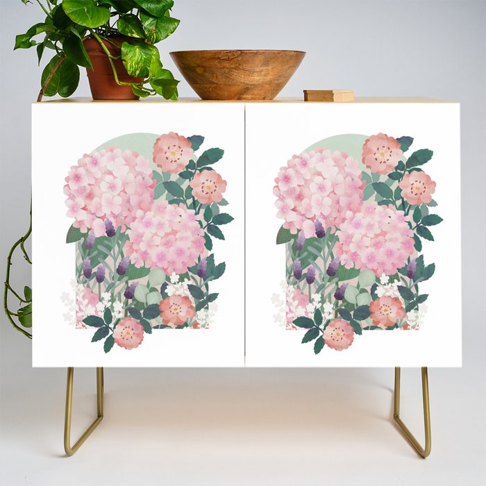 Summer Garden Window Credenza Gallery Image 1