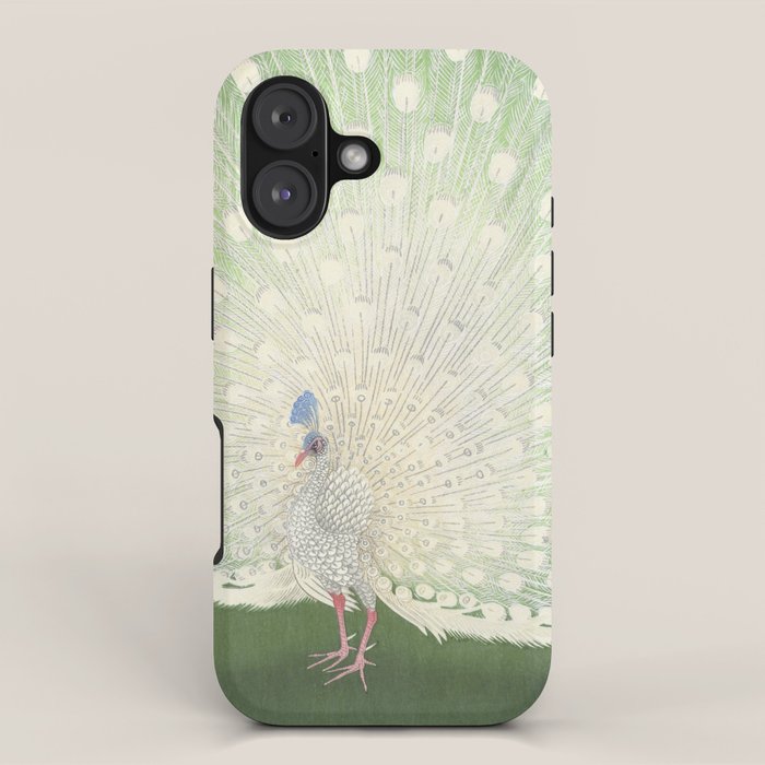Peacock, Ohara Koson - Japanese Woodcut iPhone Case Gallery Image 1